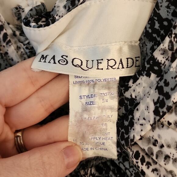 Masquerade Animal Print Dress - Picture 8 of 12